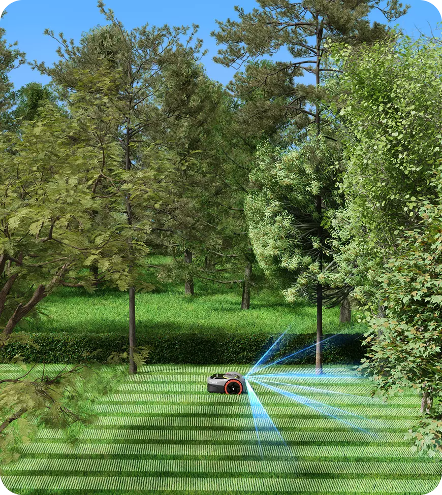 Segway Navimow i108A - 800m² - wire free robotic lawn mower