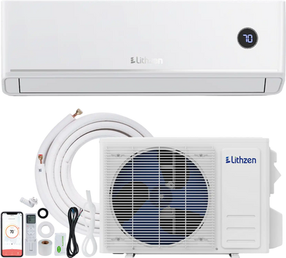 Costway 12000 BTU 18.1 SEER2 208/230V Mini Split Air Conditioner Alexa 57947285 New
