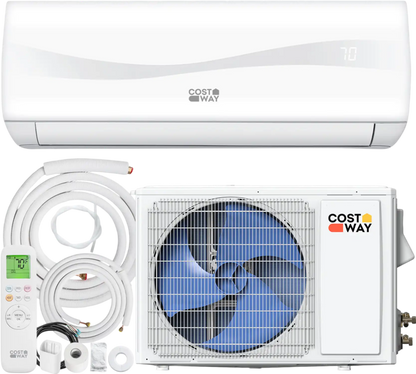 Costway 23000 BTU 19 SEER2 208-230V Mini Split Air Conditioner Heat Pump Blast Series 80672062 New