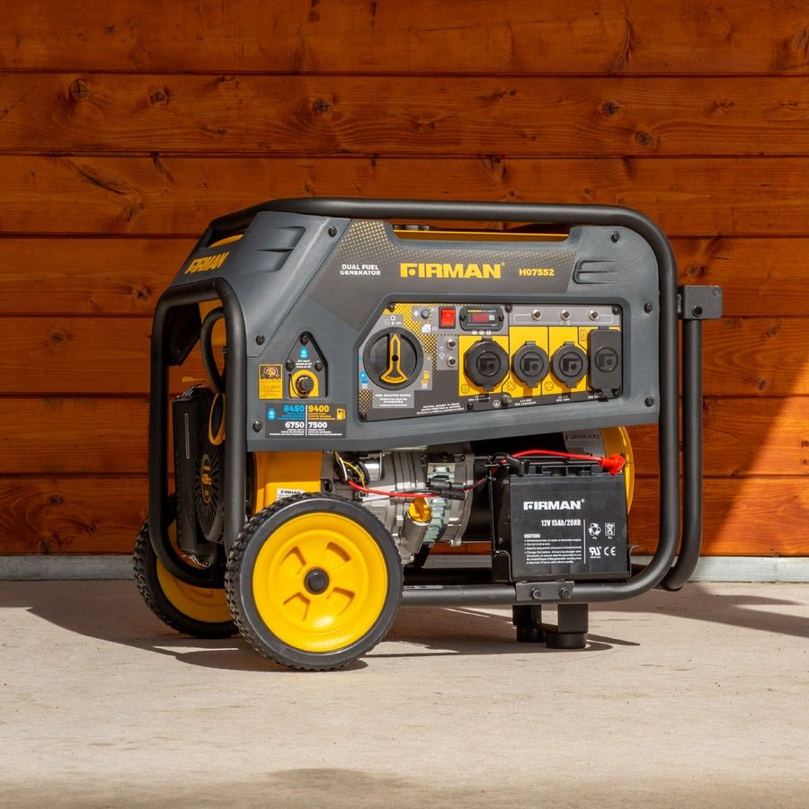 Firman H07552 9400W Dual Fuel Generator