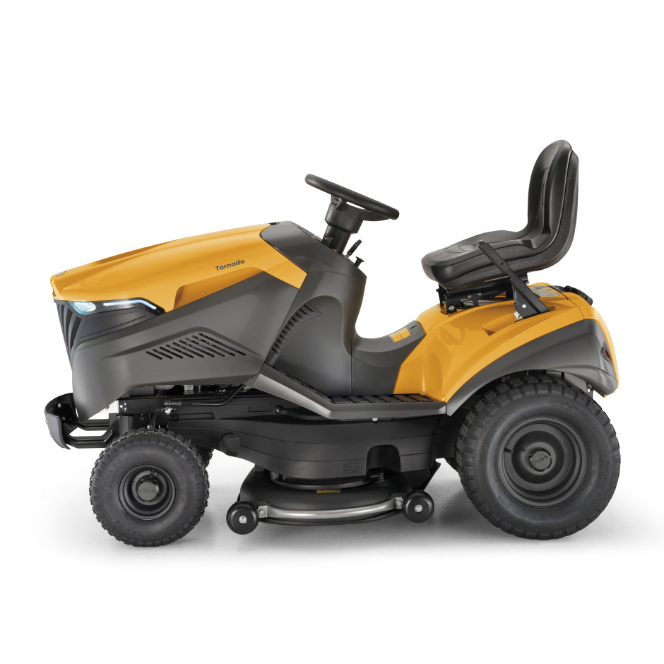Stiga Tornado 7108 W Side-Discharge V-Twin Garden Tractor with Hydrostatic Drive