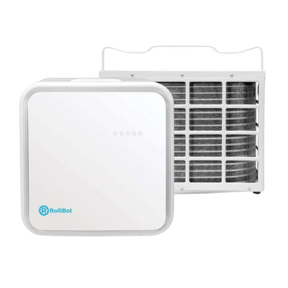 Rollibot Rollicool P800 10000 BTU Smart Alexa Enabled Lightweight Portable Mini Split Air Conditioner with Dehumidifier and Fan New