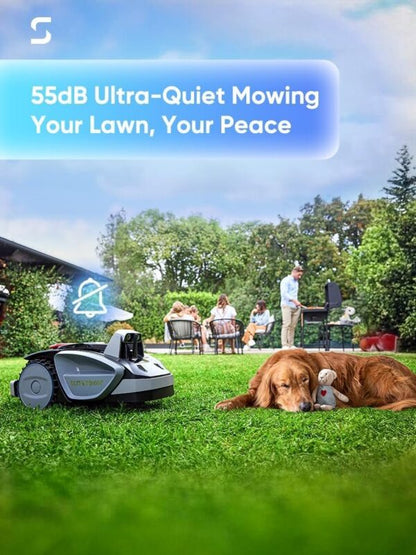 Sunseeker V3 Quiet Lawn Mower