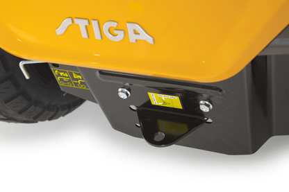 Stiga Tornado 7108 W Side-Discharge V-Twin Garden Tractor with Hydrostatic Drive