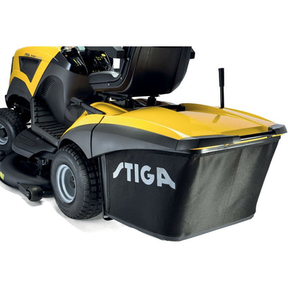 Stiga Estate 9102 W Rear-Collect V-Twin Garden Tractor with Hydrostatic Drive