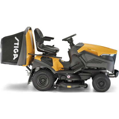 Stiga Estate 9102 W Rear-Collect V-Twin Garden Tractor with Hydrostatic Drive