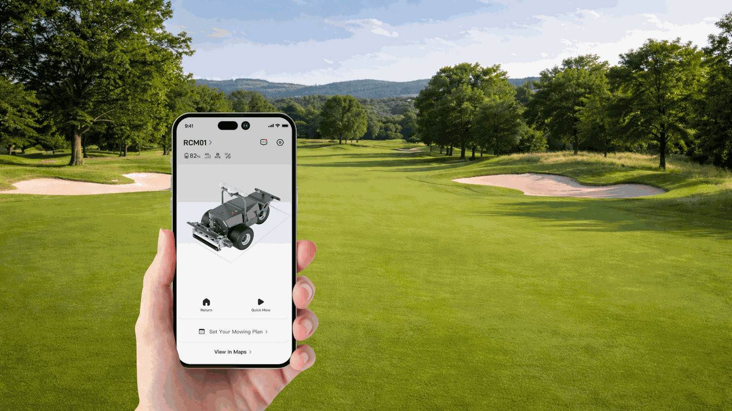 FJ Dynamics RCM01 Robotic Cylinder Mower