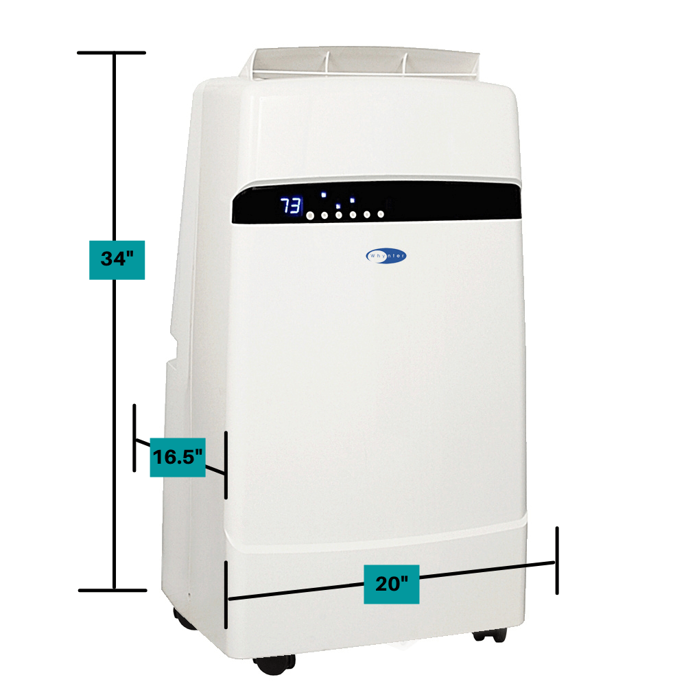 Whynter ARC-12SD 12,000 BTU Portable Air Conditioner with Dehumidifier New