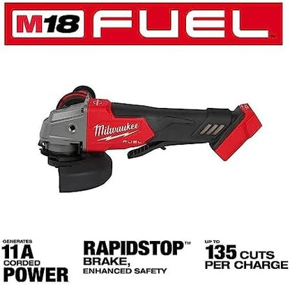 Milwaukee M18 FUEL 18V Lithium-Ion Brushless Cordless Combo Kit with Two 5.0 Ah Batteries, 1 Charger, 2 Tool Bags (7-Tool)