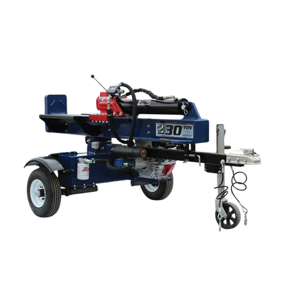 Iron and Oak Log Splitter 30 Ton Vertical/Horizontal Tow Behind Portable Gas with Honda GX270 Engine BHVH3018GX New
