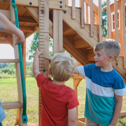Backyard Discovery Malibu Cedar Swing Set