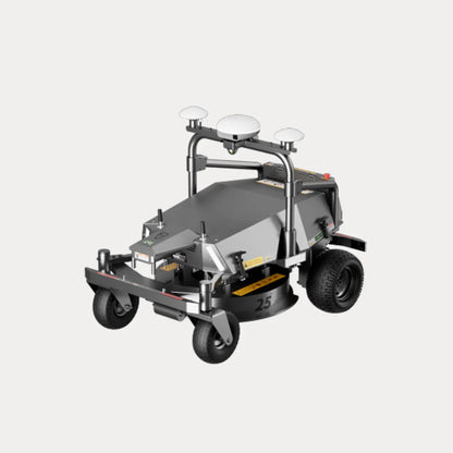 Robotic Line Marking with the FJDRM21 Mower, Line Marker & GNSS Base