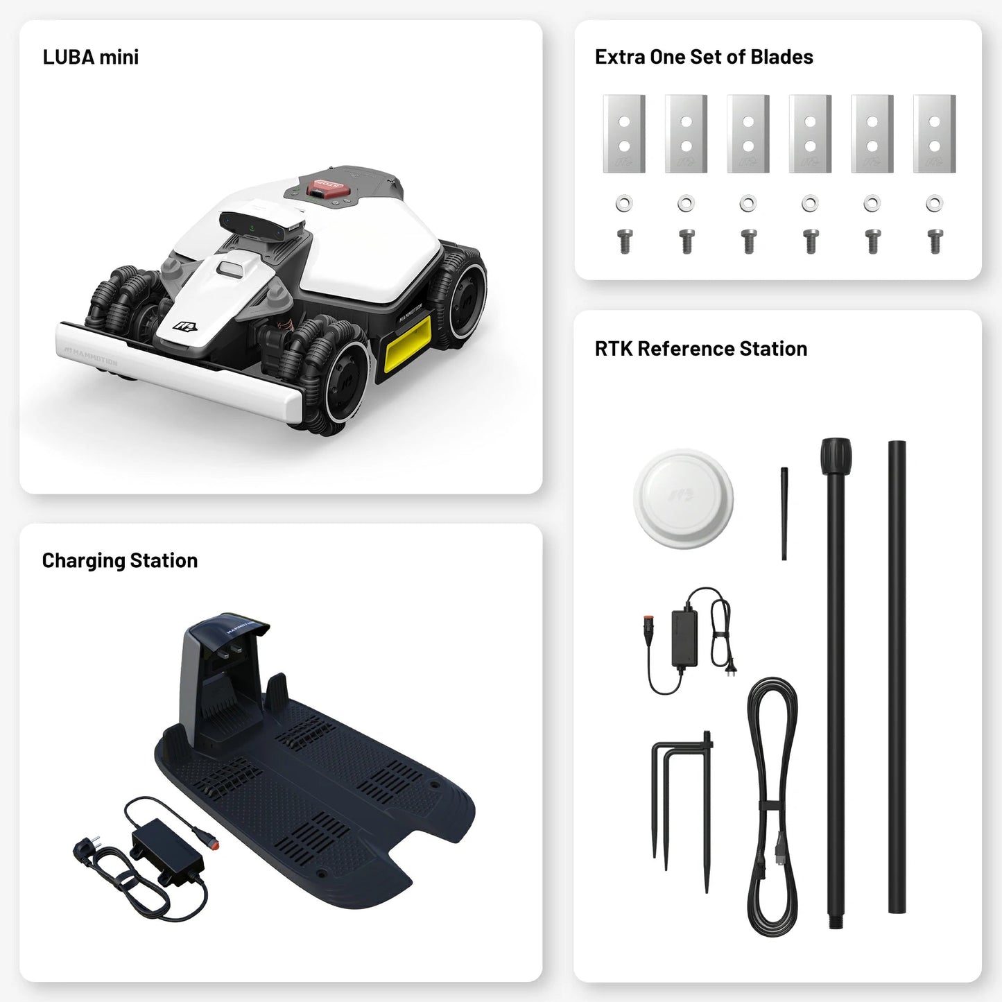 Mammotion LUBA Mini AWD 800 | all wheel drive robot mower