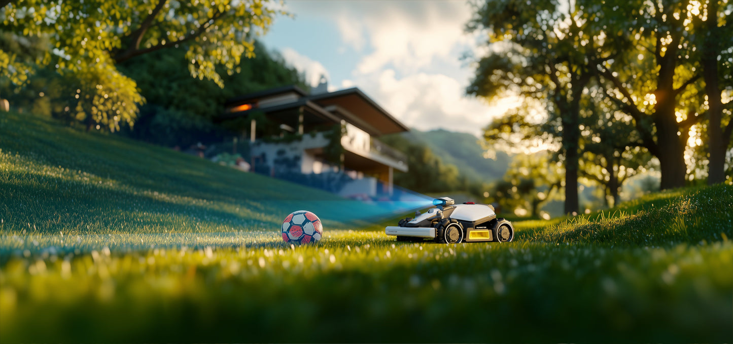 Mammotion LUBA Mini AWD 800 | all wheel drive robot mower