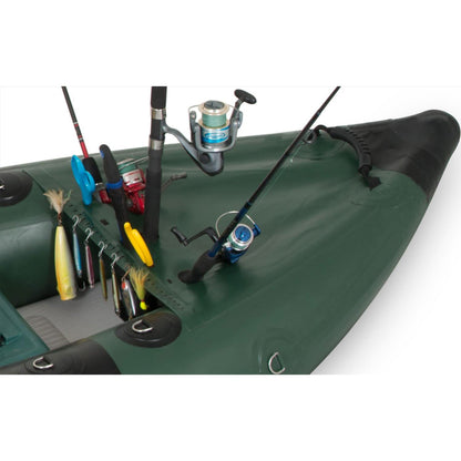 Sea Eagle Explorer 350FX Inflatable Kayak Swivel Seat Fishing Rig Package