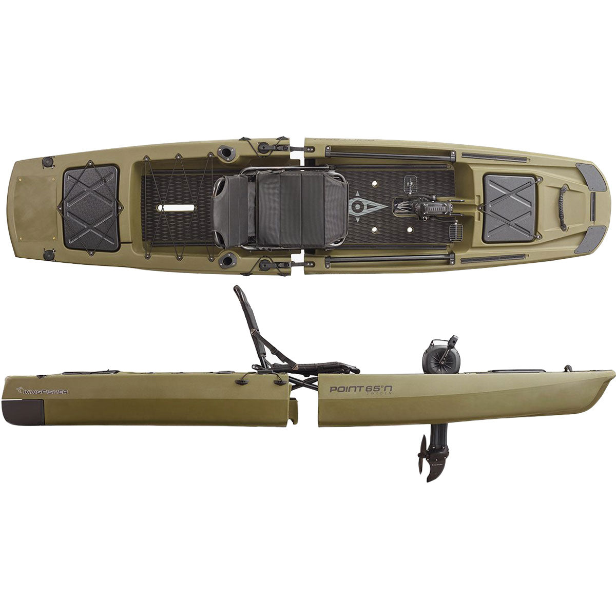 Point 65 N Kingfisher Angler Modular Fishing Kayak (Closeout)