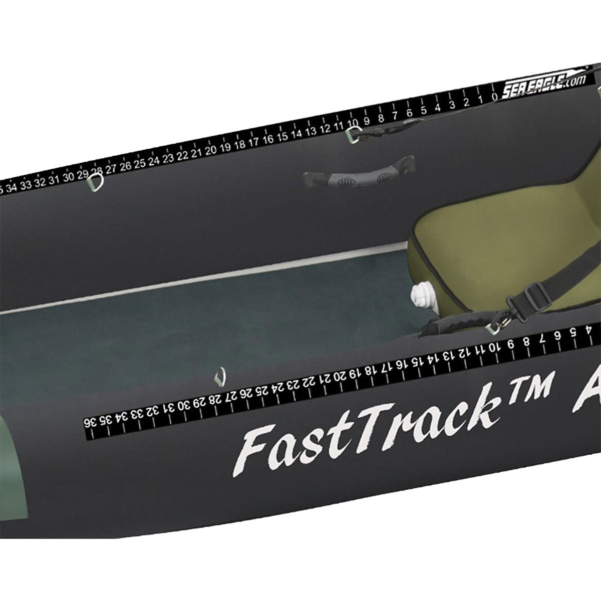 Sea Eagle FastTrack Angler 385FT Inflatable Kayak Deluxe Solo Package