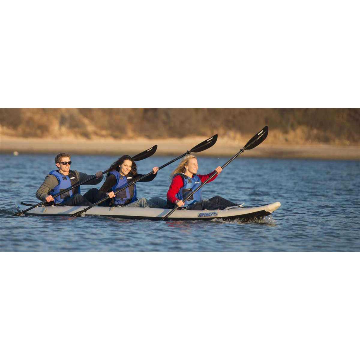 Sea Eagle FastTrack 465FT Inflatable Kayak 2 Person Deluxe Package