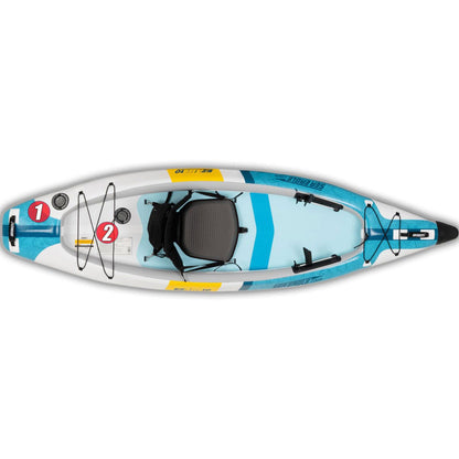 Sea Eagle EZLite 10 Deluxe Inflatable Kayak Package