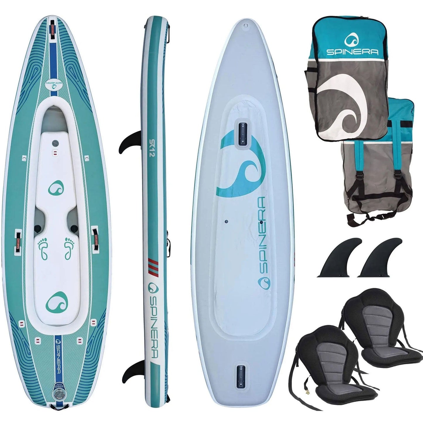 Spinera SUP-Kayak 12 Inflatable Kayak/Stand-Up Paddle Board