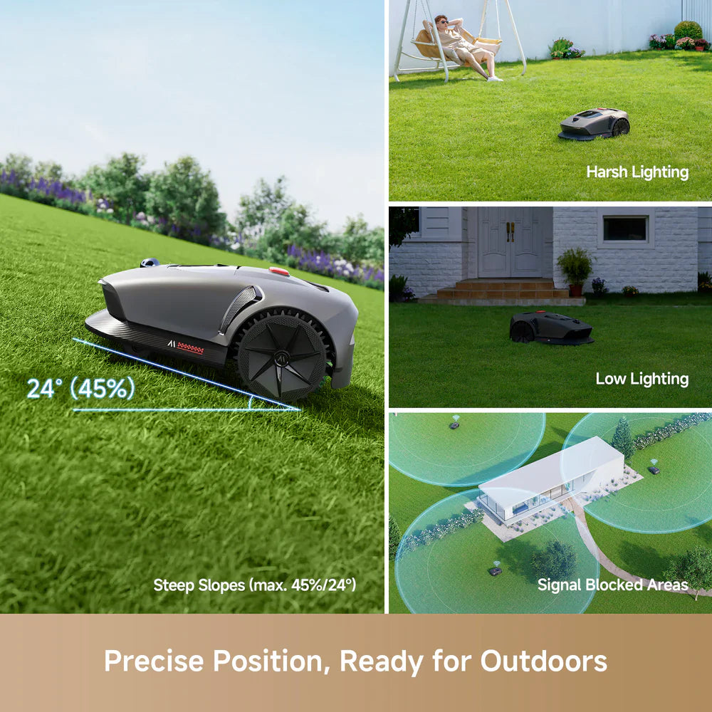 Mova 600 Robot Lawn Mower - Lidar navigation