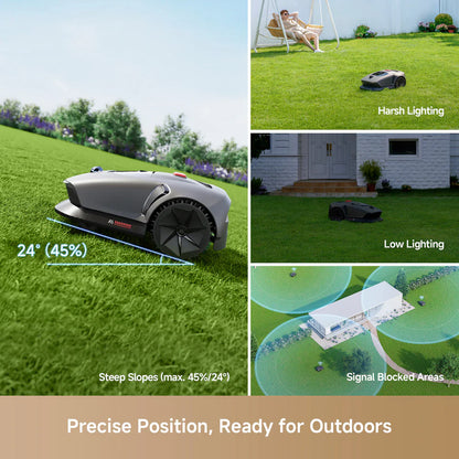 Mova 600 Robot Lawn Mower - Lidar navigation
