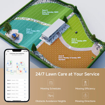 Mova 1000 Robot Lawn Mower - Lidar navigation