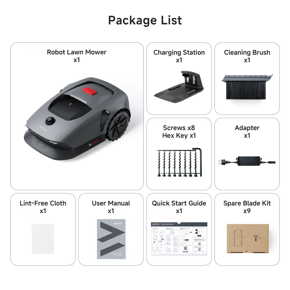 Mova 600 Robot Lawn Mower - Lidar navigation