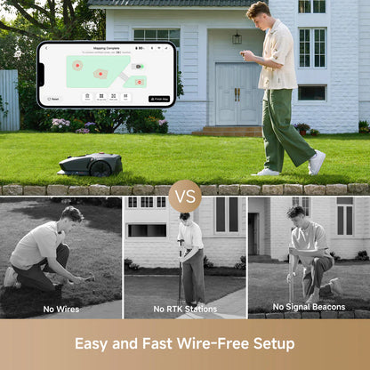 Mova 600 Robot Lawn Mower - Lidar navigation