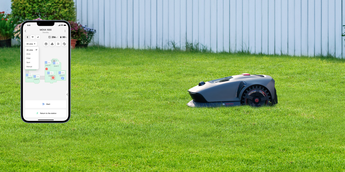Mova 1000 Robot Lawn Mower - Lidar navigation