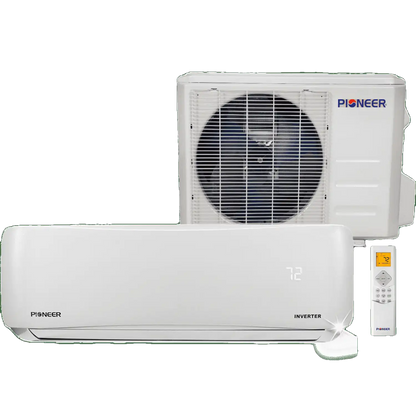 Pioneer WYS009AMFI19RL 9000 BTU 19.5 SEER 115V Ductless Mini-Split Air Conditioner Heat Pump System Full Set New
