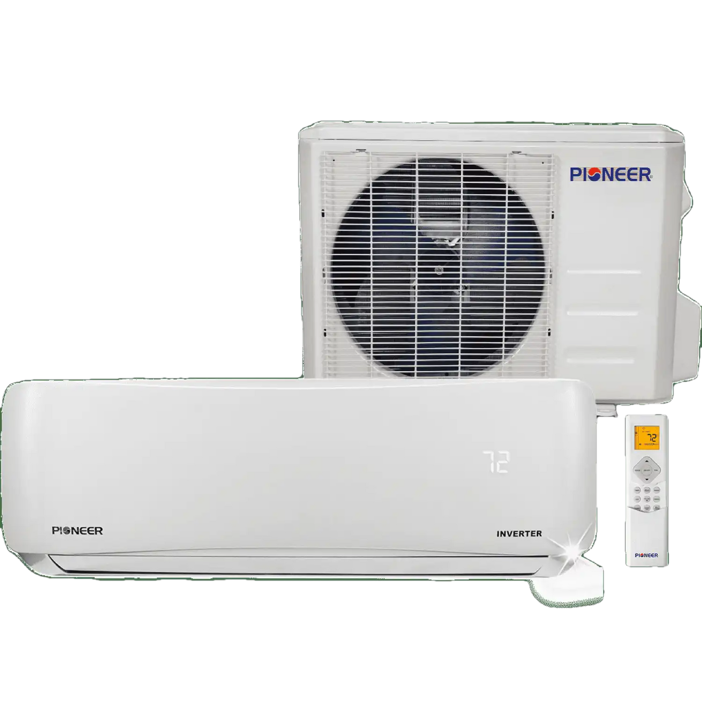 Pioneer WYS009GMFI19RL 9000 BTU 18 SEER 230V Ductless Mini-Split Air Conditioner Heat Pump System Full Set New