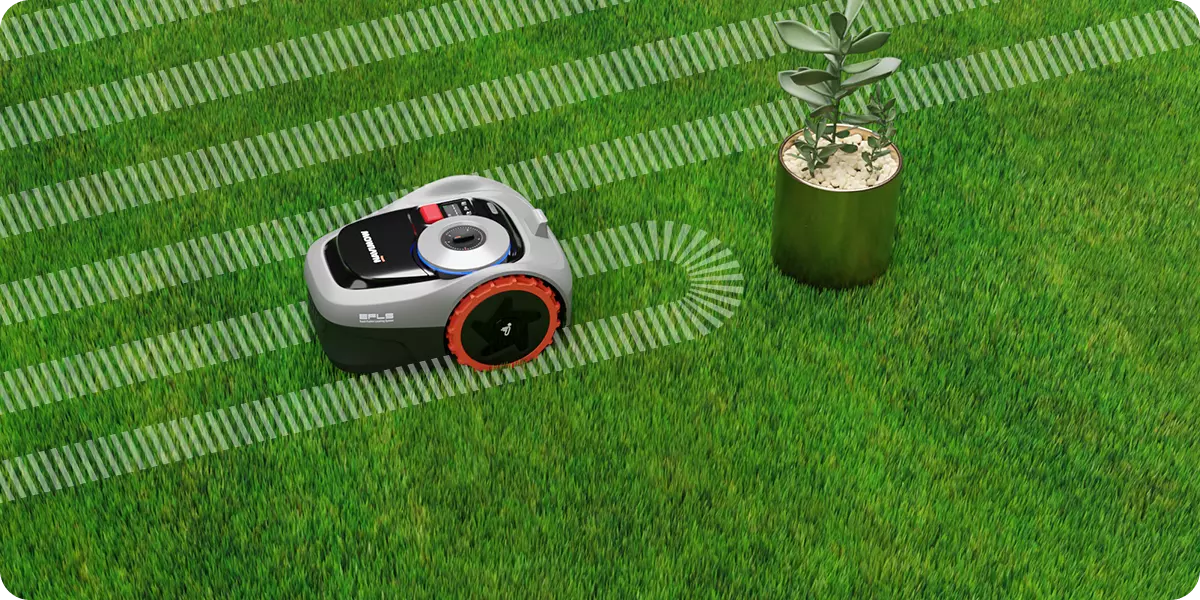 Segway Navimow i108A - 800m² - wire free robotic lawn mower