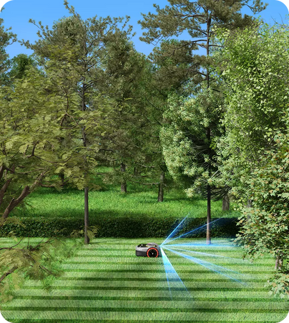 Segway Navimow i108A - 800m² - wire free robotic lawn mower