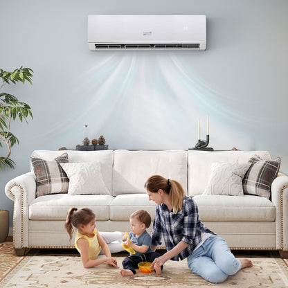 Costway 24000 BTU 25 SEER2 WiFi Mini Split Heat Pump 208-230V 50406199 New