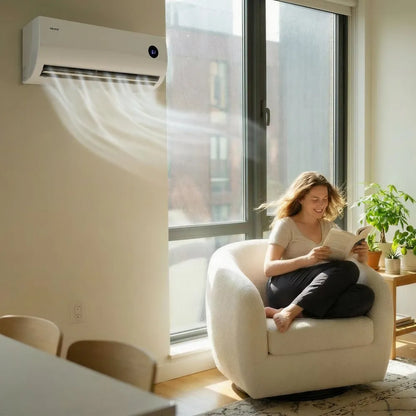 Vevor Mini Split Air Conditioner 12,000 BTU 19 SEER2 Inverter Heat Pump System 115V New