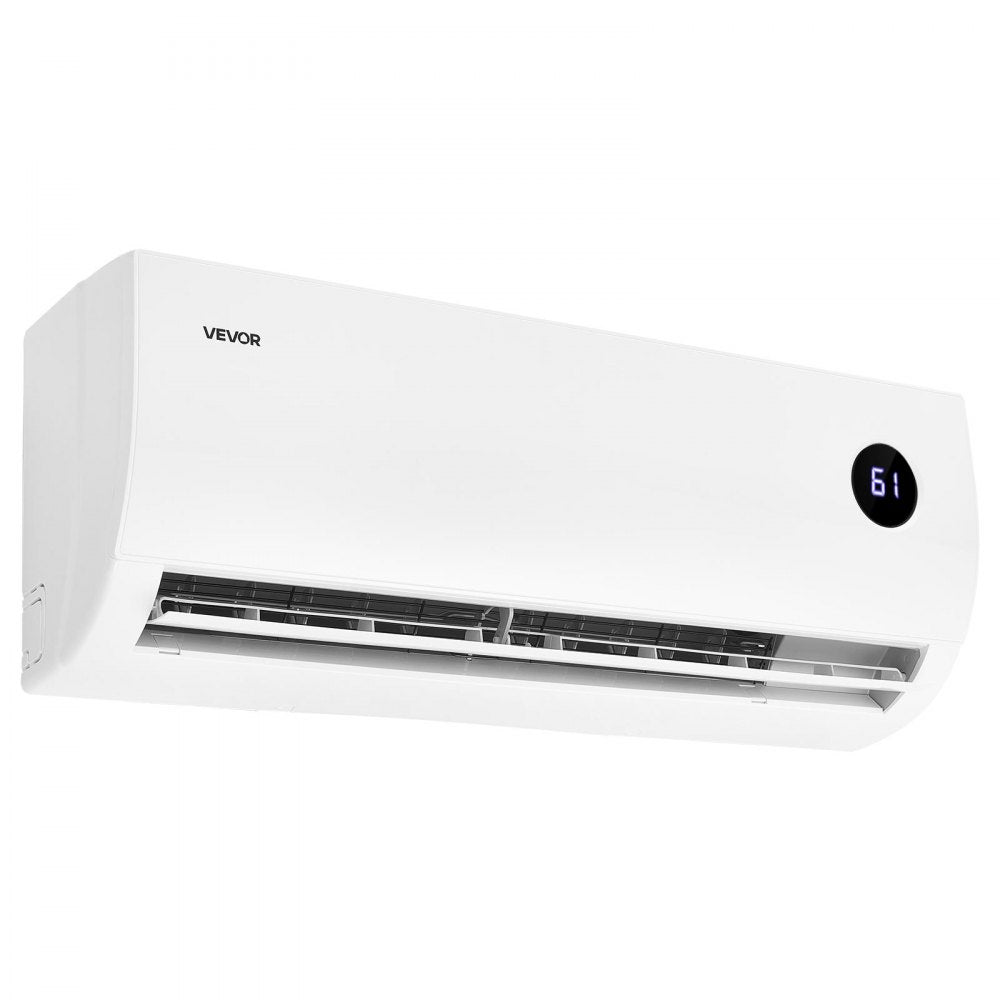 Vevor Mini Split Air Conditioner 12,000 BTU AC / 12,500 BTU Heat 230V 19 SEER2 Inverter System New