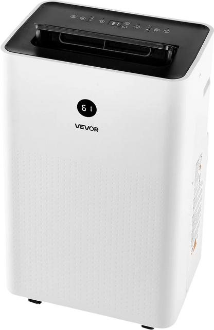 Vevor Portable Air Conditioner 12,000 BTU with LED Touch Panel Remote Control New