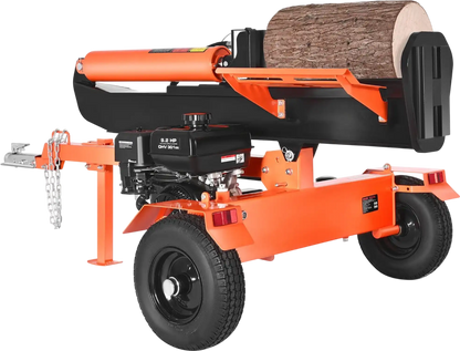 Vevor Log Splitter 30 Ton Horizontal Vertical with Auto Return 306CC Gas Engine 2" Ball Coupler New